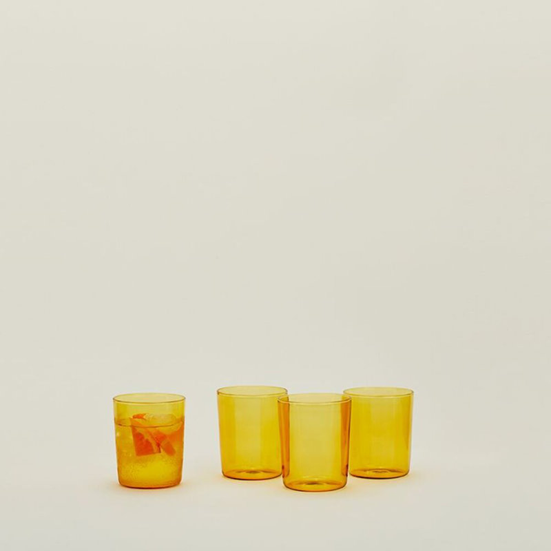 Essential Glassware , Amber, 12 oz.