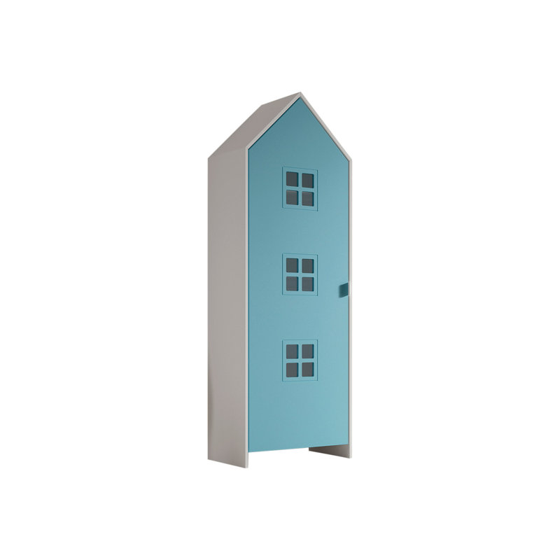 Casami Bruges 1 Door Wardrobe, Blue