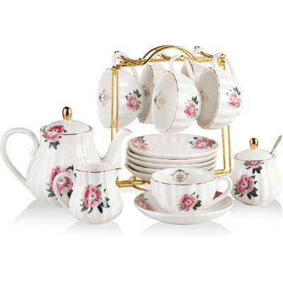 British Royal Series Porcelain Tea Set