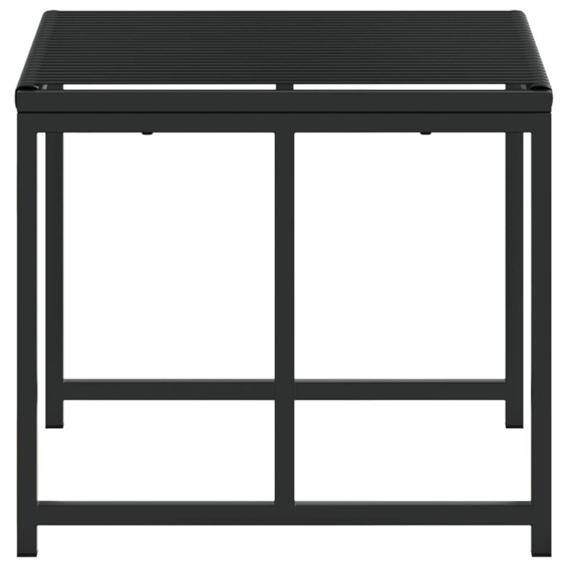 Ralpha Garden Stools Black Poly Rattan
