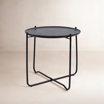 Covina Solid Wood End Table