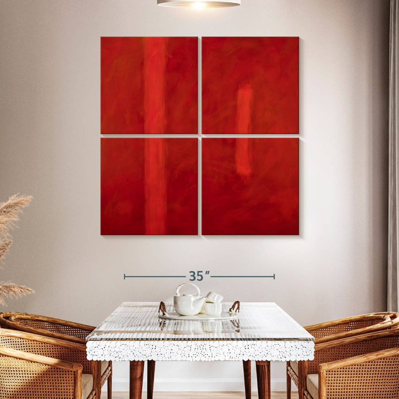 Passionate Response, 45" H x 45" W