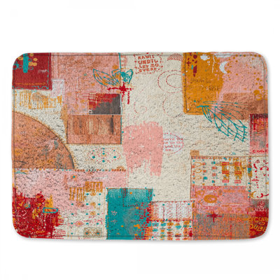 Tapis de bain coloré