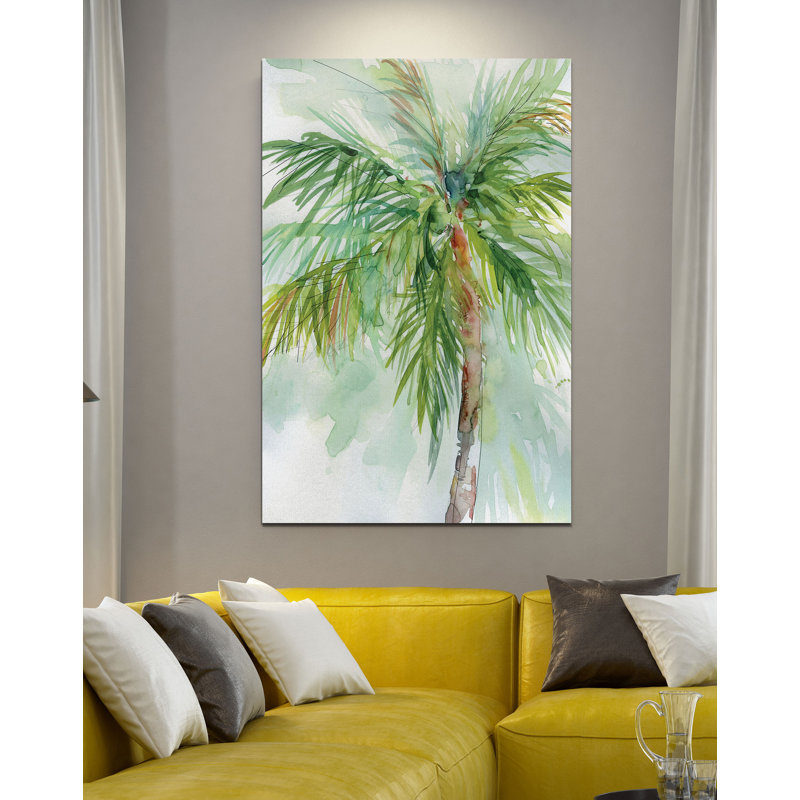 « palm breezes i », impression, H 36 po x l 24 po , Sans cadre, Toile tendue