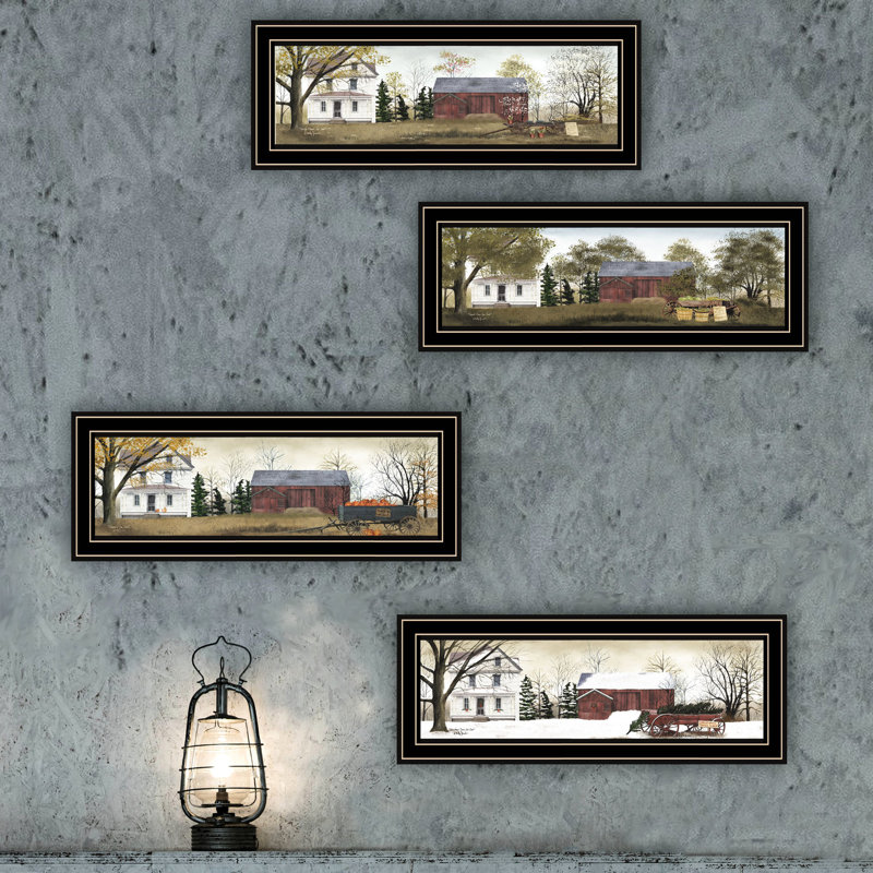 4 art mural captivant pour chambre à coucher et salon par Chic Decor