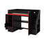 Lit mezzanine double avec bureau et rangement-1893806428