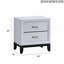 Table de chevet Glasgow G04390-N, blanc-1784588222