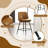 Garrey Swivel Bar & Counter Stool-854316320-854316322