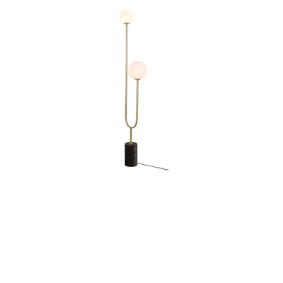 68.90'' Black Arched Floor Lamp