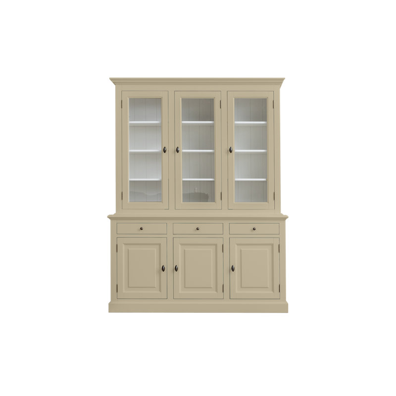 Torrens Display Cabinet, Beige/White