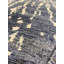 Wool Abstract Area Rug in Gray/White