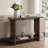 Shiloh Console Table with Lower Shelf