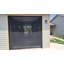Screen Covers for Garage, Carport, Covered Patio, Breezeway, Porch with Bronze Aluminum Frame-98099149