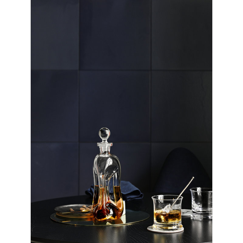 Klukflaske Handmade Glass Decorative Bottle