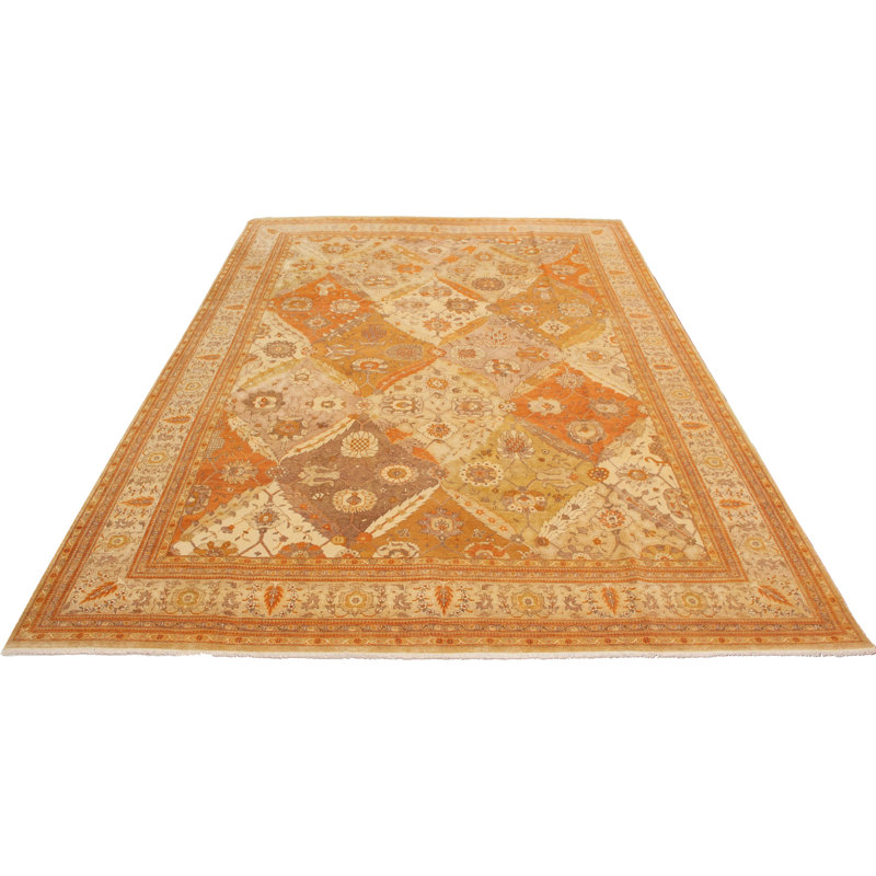 Dhaill One-of-a-Kind 10'0" X 14'1" New Age Wool Area Rug in