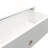 Pearl 2 - Drawer Ivory Nightstand