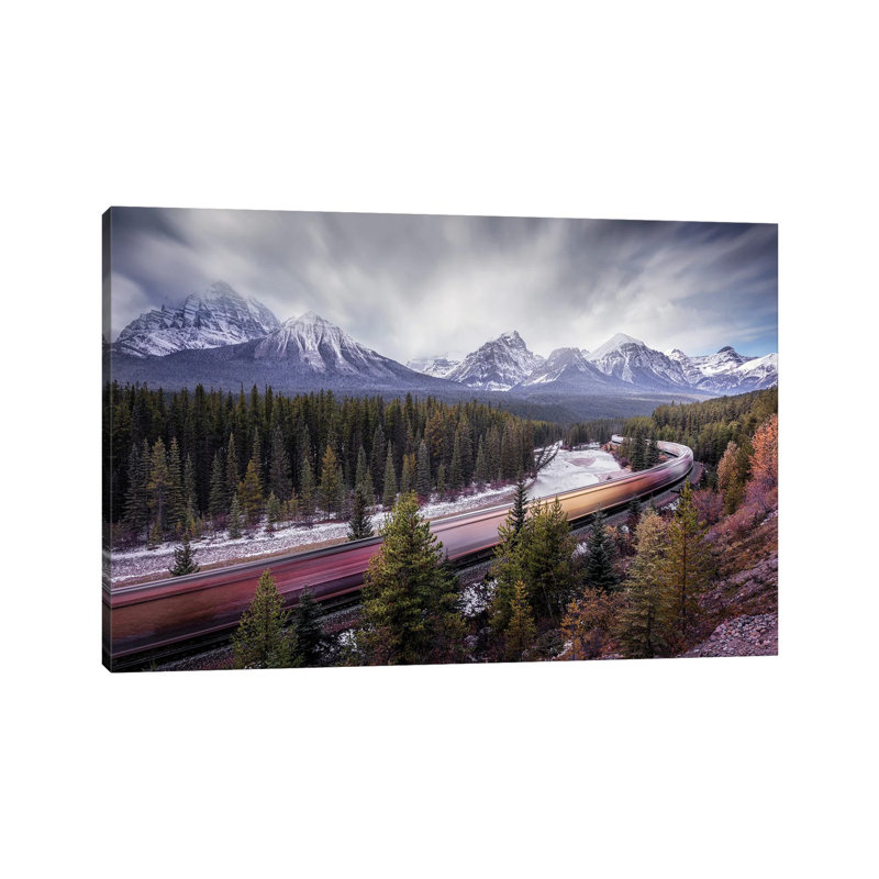 Fast Train by Jorge Ruiz Dueso - Wrapped Canvas Print, 66.04 cm H x 45.72 cm W x 1.91 cm D