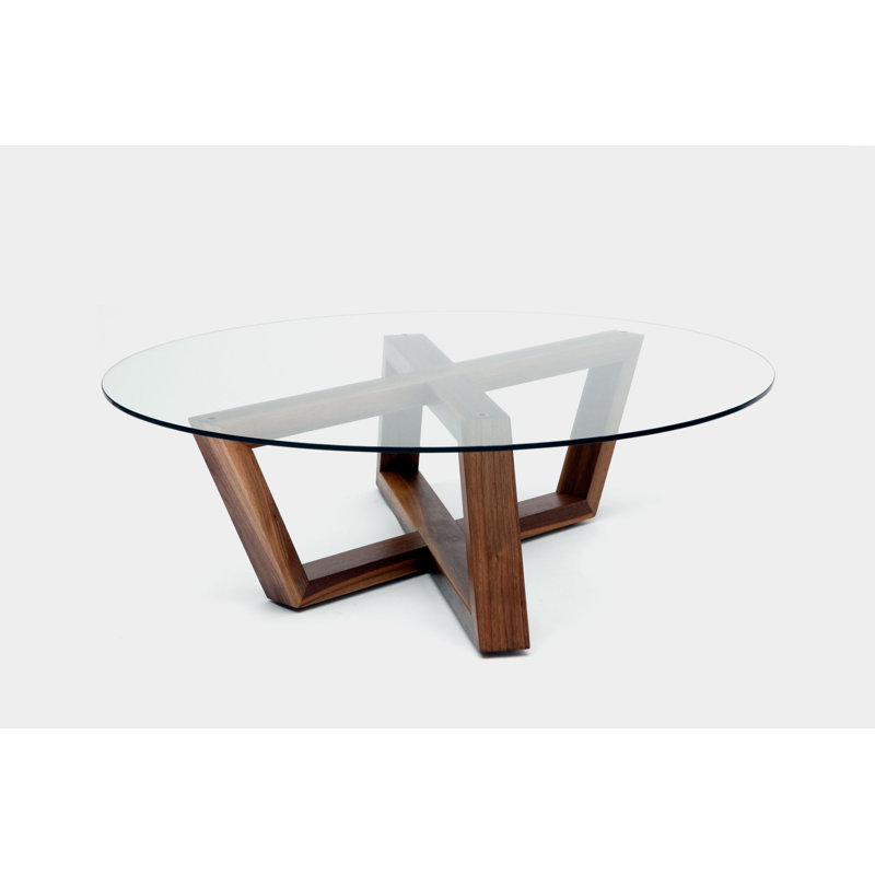 Focal Coffee Table, Walnut, 14" W x 38" L x 72" W