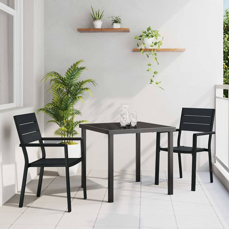 2 - Person Patio Dining Set with Square Table