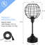 Lampe de table USB en métal