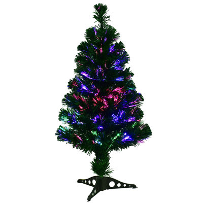 36' Lighted Pine Christmas Tree