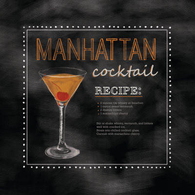 Manhattan Chalk 3 - Wrapped Canvas Print