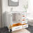 Anvay 36 in. Single Sink Freestanding Bath Vanity in Matte White with Carrara Marble Top-1623733281-1621704773