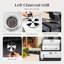  Alphamarts 3 - Burner 2-in-1 Charcoal and Gas Grill