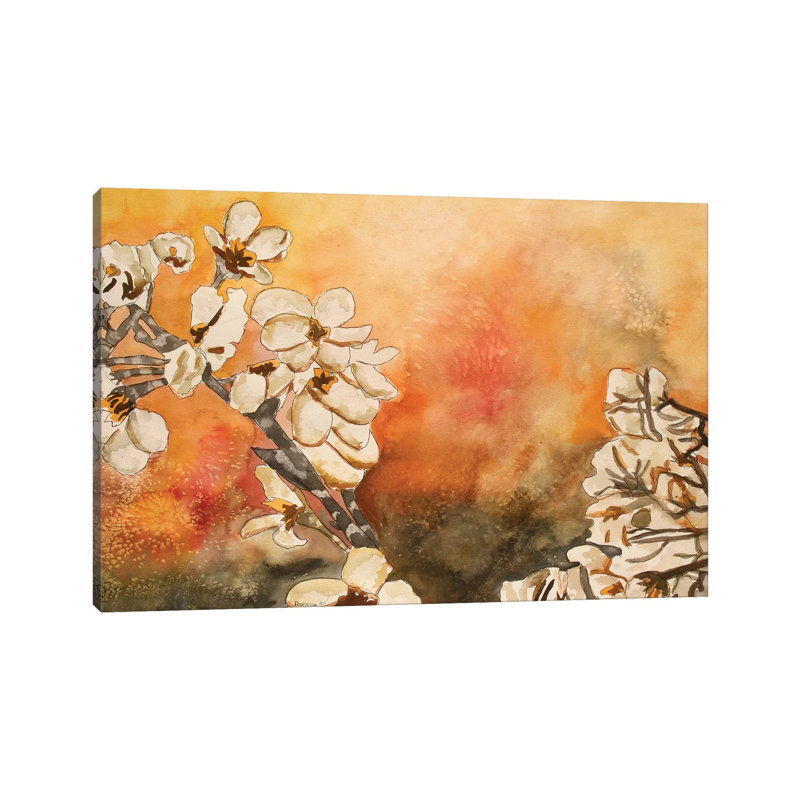 Cherry Blossom by Derek McCrea - Wrapped Canvas Print, 30.48 cm H x 45.72 cm W