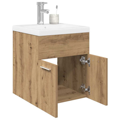 Siriana Single Vanity with Integrated Ceramic Basin