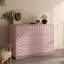 Commode 6 tiroirs pour chambre à coucher-1374360570