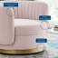 Chaise pivotante en velours performance Embrace-100565373