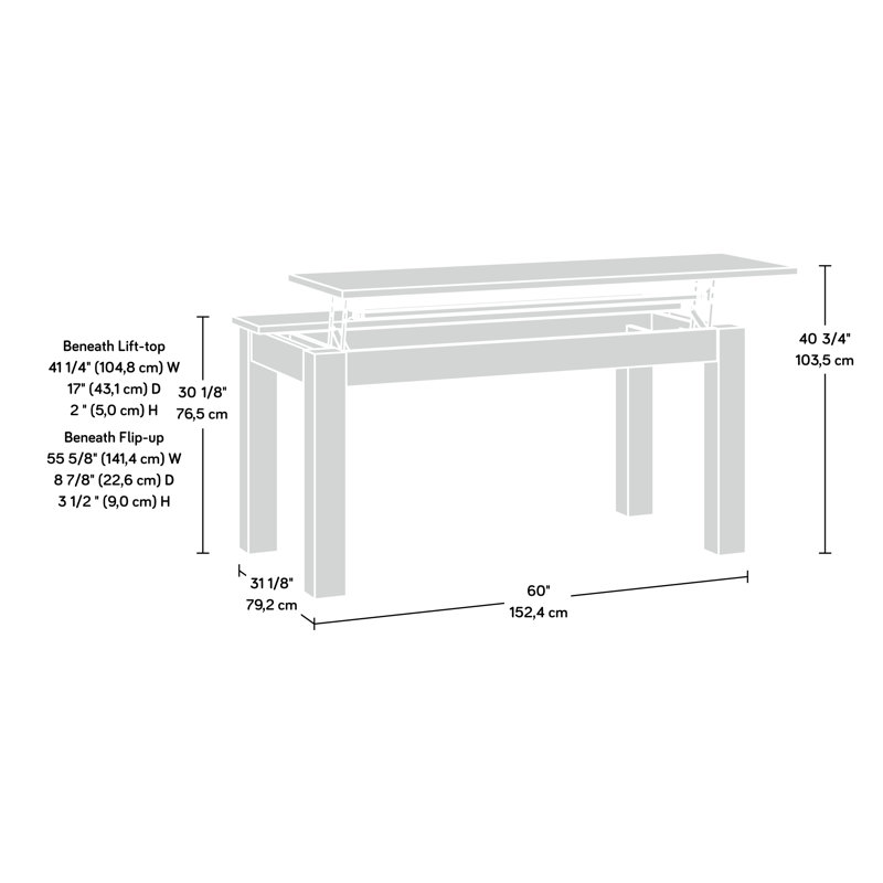 Bureau debout à hauteur ajustable Winchester
