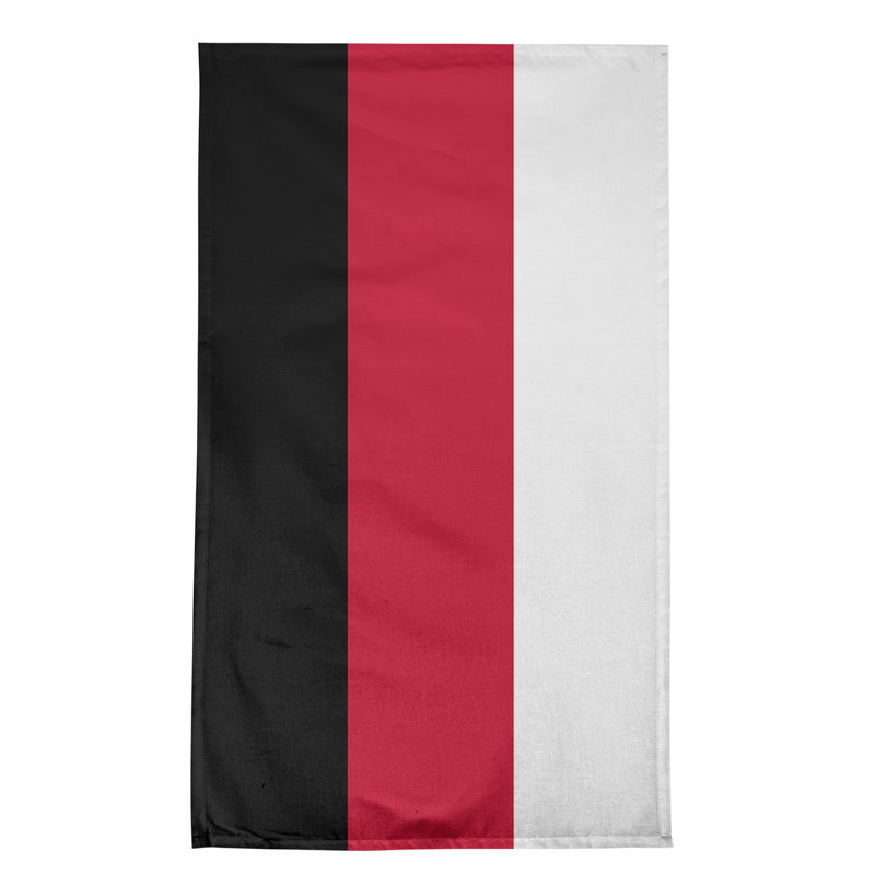 Serviette de thé à rayures pour équipe de football baltimore retour, Black/Red/White Los Angeles Basketball, Cotton