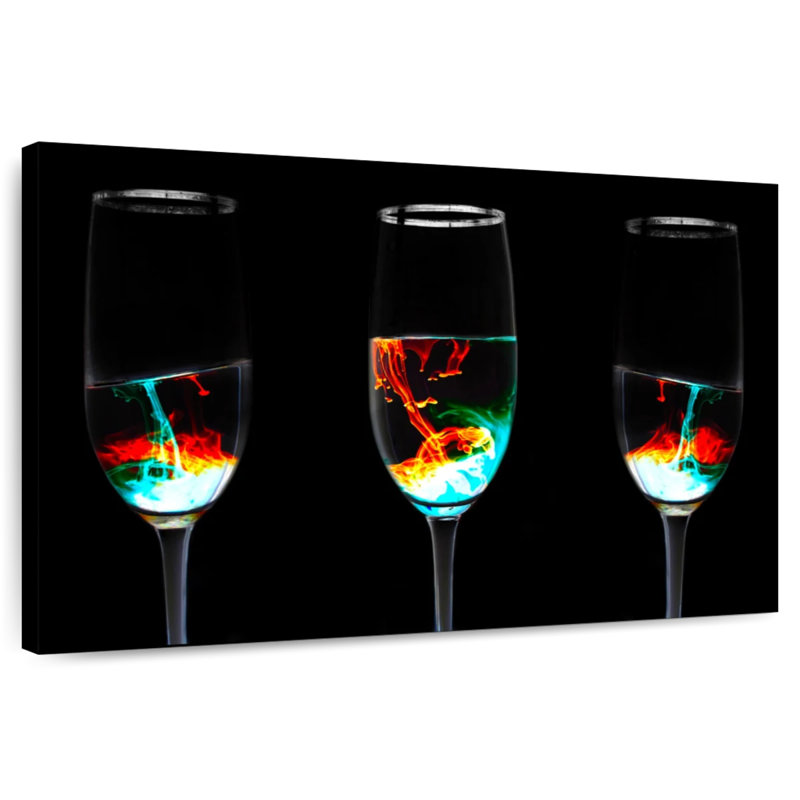 Yarlin Glowing Drinks, 30" H x 45" W