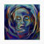 Portrait de floraison I - impression moderne sur bois-1867860396-1867860397