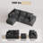 Boneless Sofa 107" No Assembly Required Modern Cloud Couch Corduroy Sectional Couches for Living Room, L-Shaped Boneless Couch with Ottoman-648523059