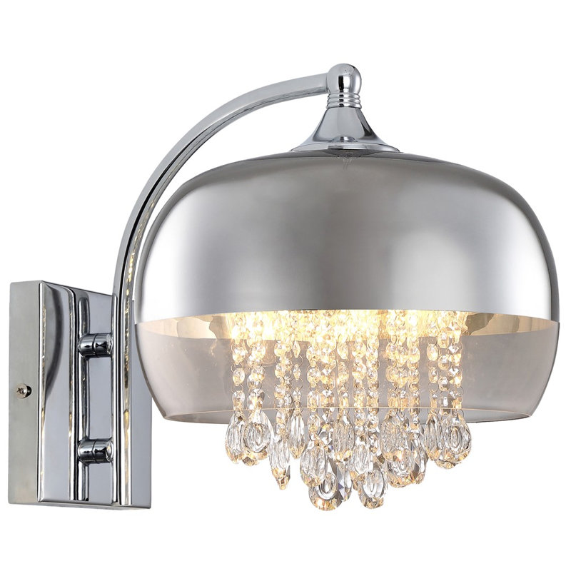 Luna Steel Armed Sconce