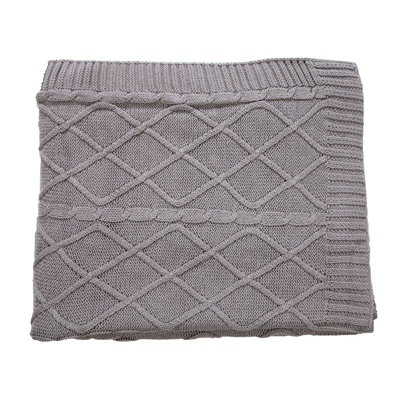 Knitted Throw Blanket