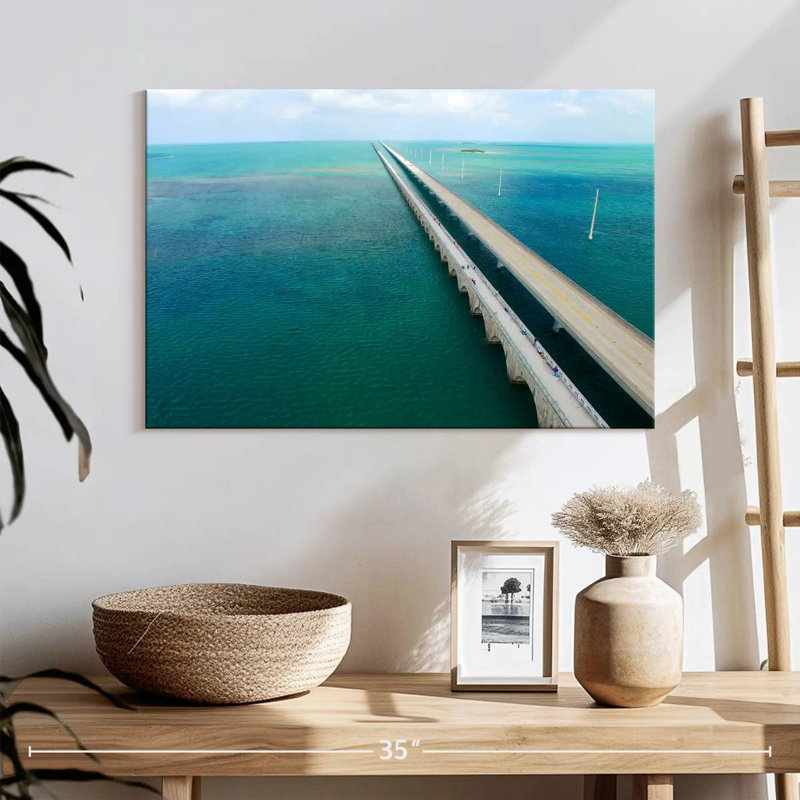 Lilie Seven Mile Bridge, Floride, H 16 po x l 24 po