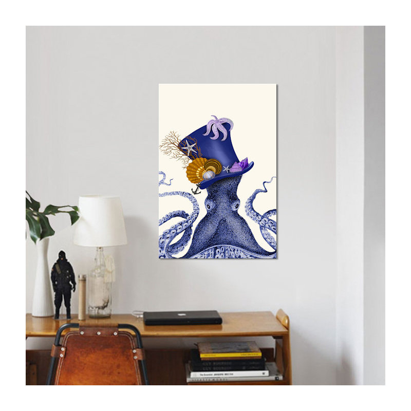 Fab Funky - No Frame Print on Canvas, 66.04 cm H x 45.72 cm W x 1.91 cm D