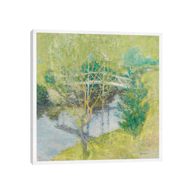 John Henry Twachtman - The White Bridge by Stellar Design Studio - Gallery-Wrapped Canvas Giclée on Canvas