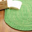 Tapis vert tressé à la main Zslater-1289012038