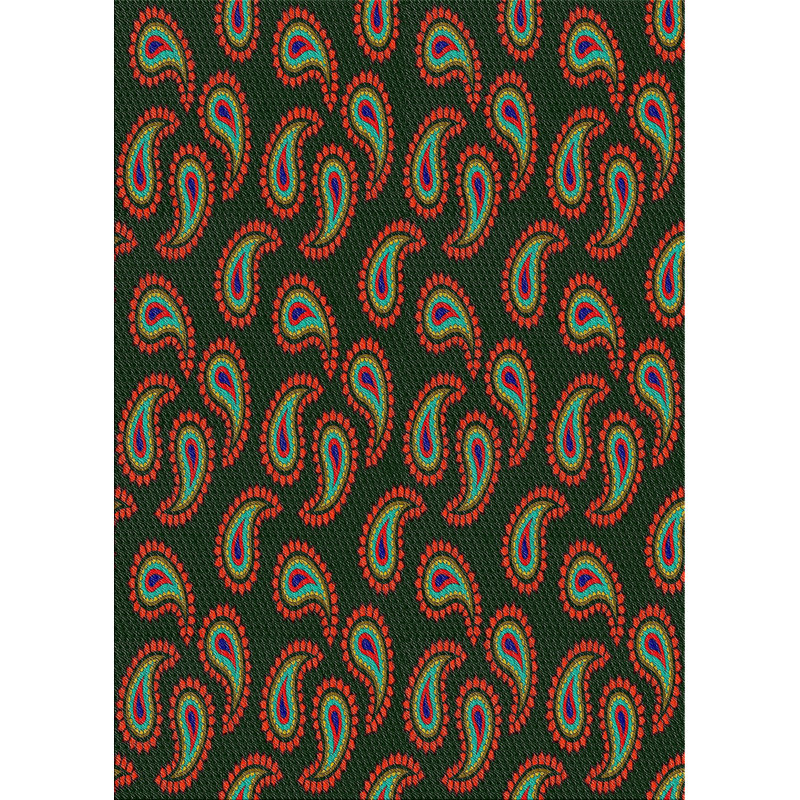 Tapis de la surface brune en laine touffeté à la main Avina