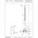 5/8" x 3/8" OD x 15" Corrugated Faucet or Toilet Supply Line with Cross Handle Angle Shut Off Valve