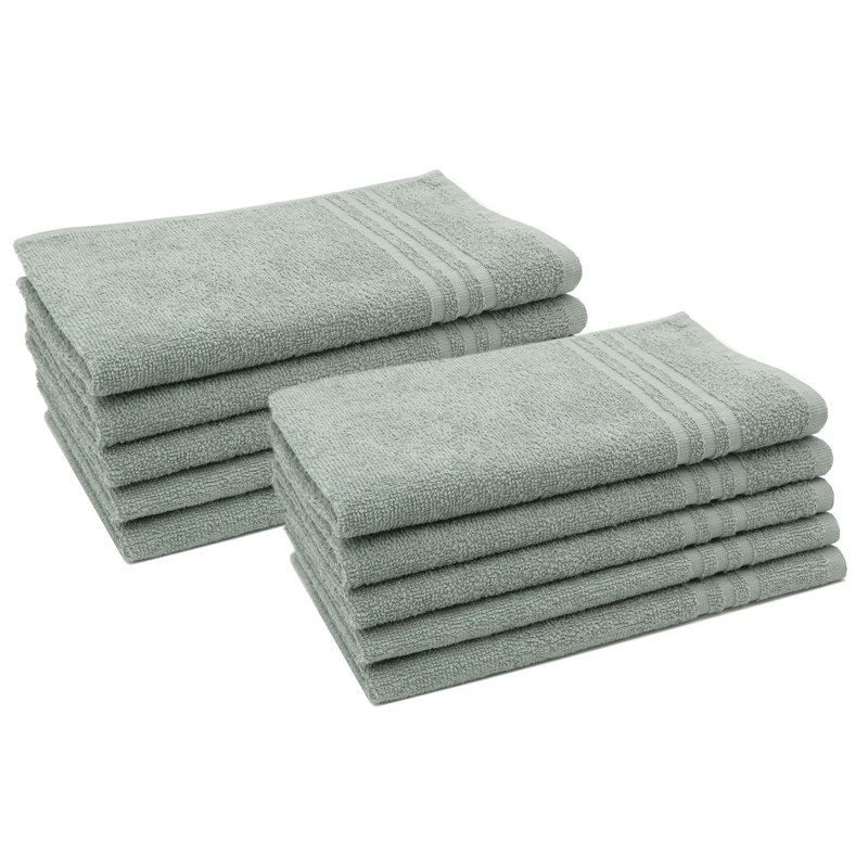 Lightweight Fingertip Towel, Grey