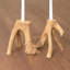 8'' H Wood Tabletop Candlestick-1080300985