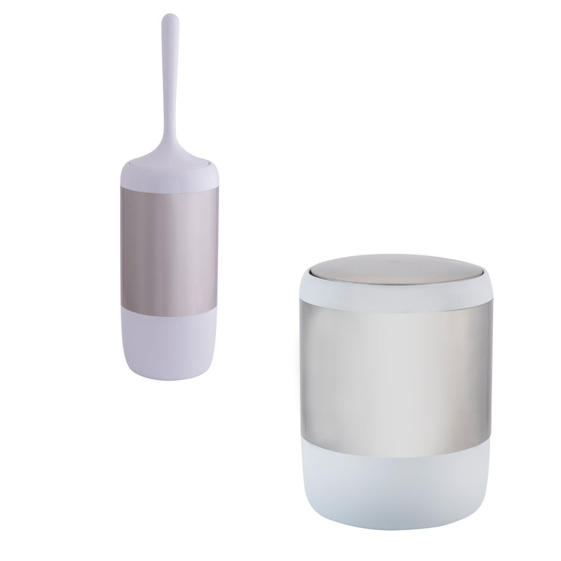 Waste Basket And Tiolet Brush