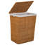 Wicker Laundry Basket with Handles