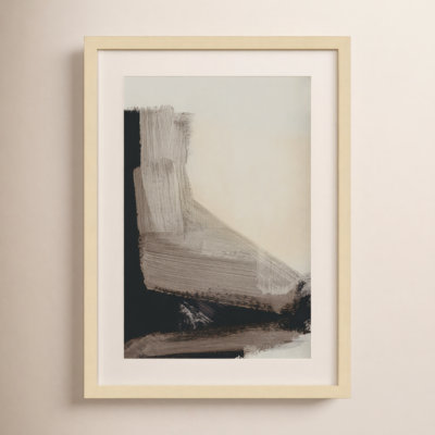 Mellow No 2 by Dan Hobday Wood Framed Wall Art Print
